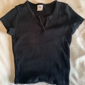 Aritzia Waffle Tshirt